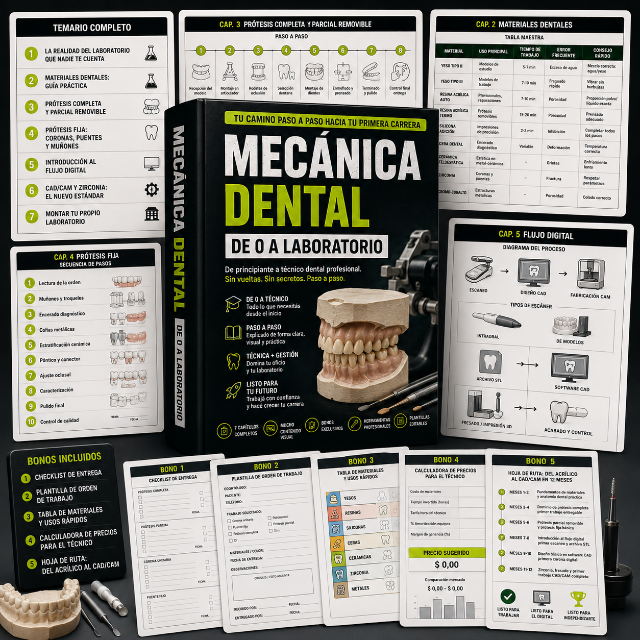 Mecanico Dental de 0 a laboratorio